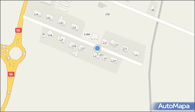 Baldram, Baldram, 11j-11k, mapa Baldram