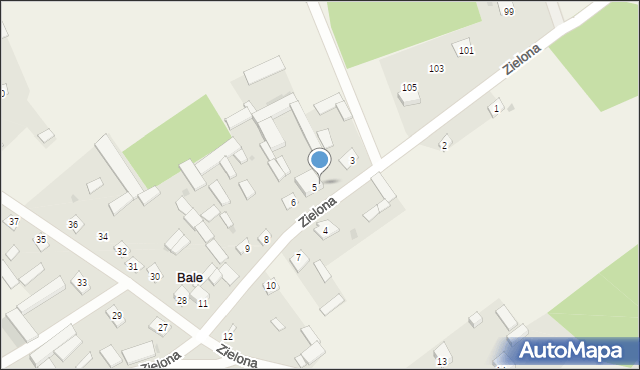 Bale, Bale, 5a, mapa Bale