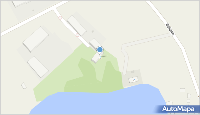 Balewo, Balewo, 1, mapa Balewo