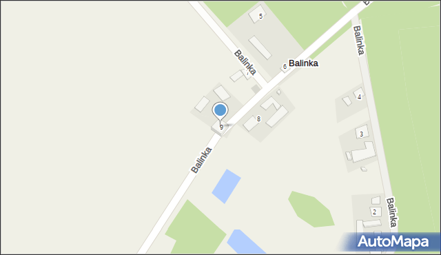 Balinka, Balinka, 9, mapa Balinka