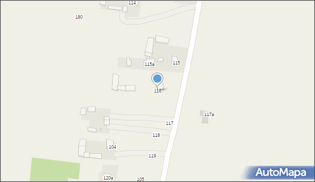 Bałtów, Bałtów, 116, mapa Bałtów