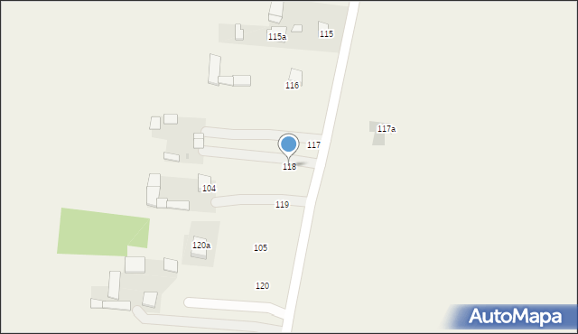 Bałtów, Bałtów, 118, mapa Bałtów