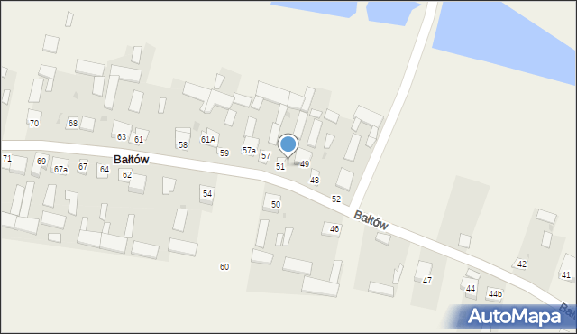 Bałtów, Bałtów, 53, mapa Bałtów