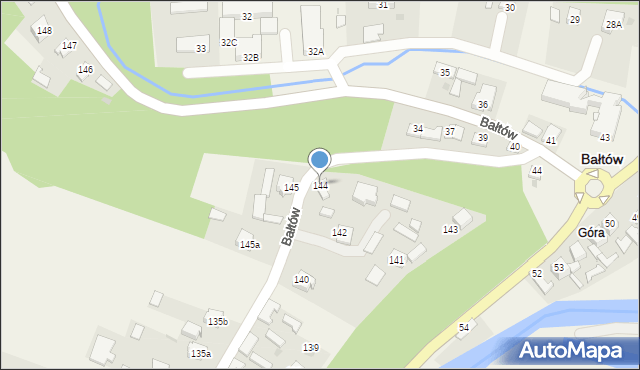 Bałtów, Bałtów, 144, mapa Bałtów
