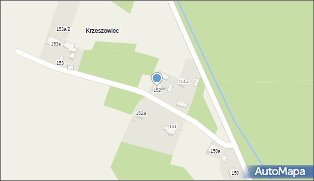 Bałtów, Bałtów, 152, mapa Bałtów