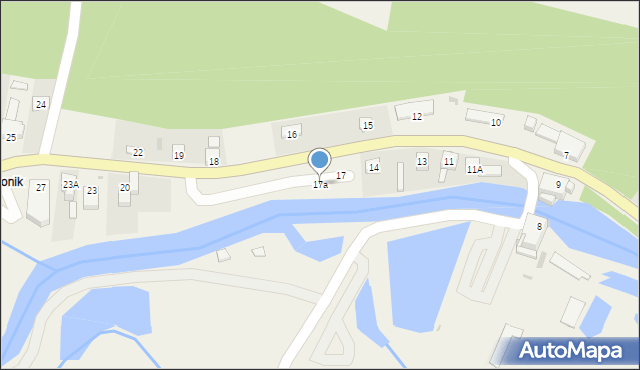 Bałtów, Bałtów, 17a, mapa Bałtów
