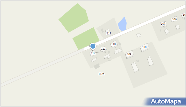 Baniewice, Baniewice, 112, mapa Baniewice