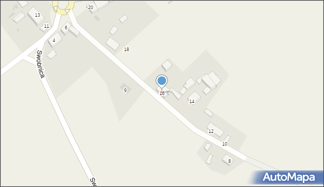 Baniewice, Baniewice, 16, mapa Baniewice