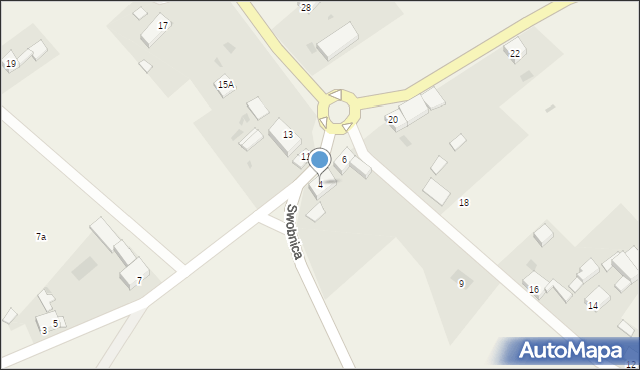 Baniewice, Baniewice, 4, mapa Baniewice