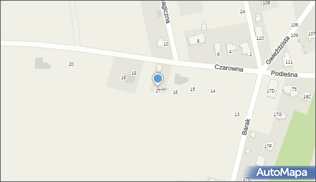 Barak, Barak, 17, mapa Barak