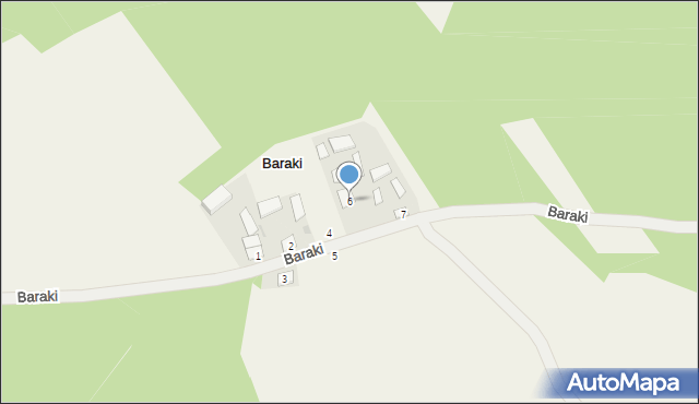 Baraki, Baraki, 6, mapa Baraki