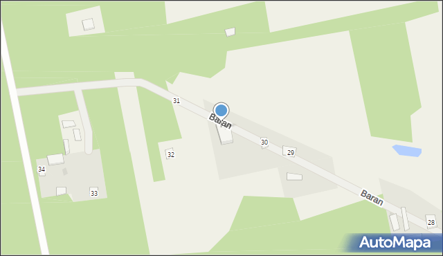 Baran, Baran, 30a, mapa Baran