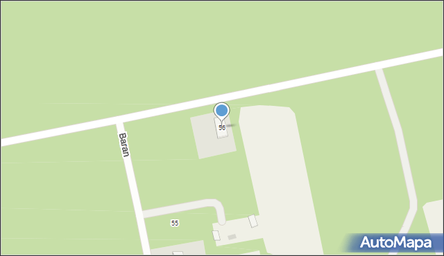 Baran, Baran, 56, mapa Baran