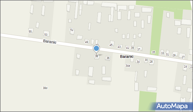 Baranki, Baranki, 38, mapa Baranki