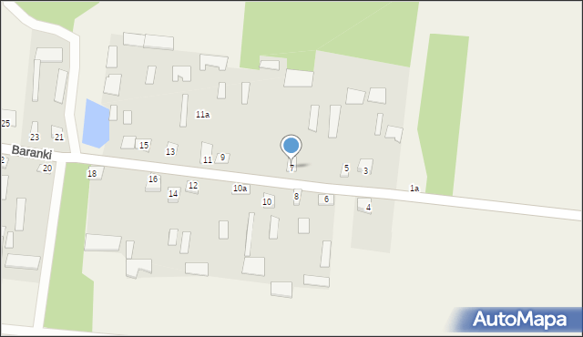 Baranki, Baranki, 7, mapa Baranki