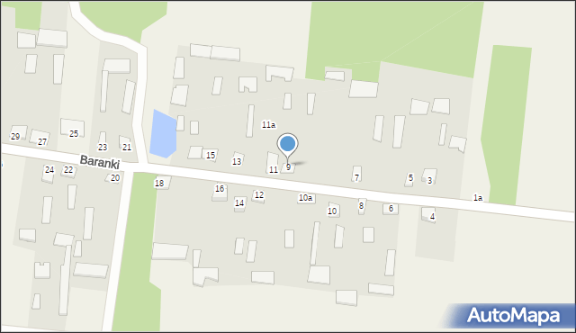 Baranki, Baranki, 9, mapa Baranki
