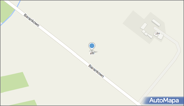 Barankowo, Barankowo, 18b, mapa Barankowo