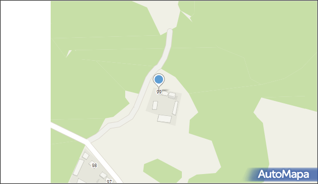 Baranów, Baranów, 99, mapa Baranów