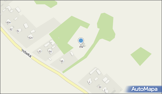 Baranówka, Baranówka, 65a, mapa Baranówka