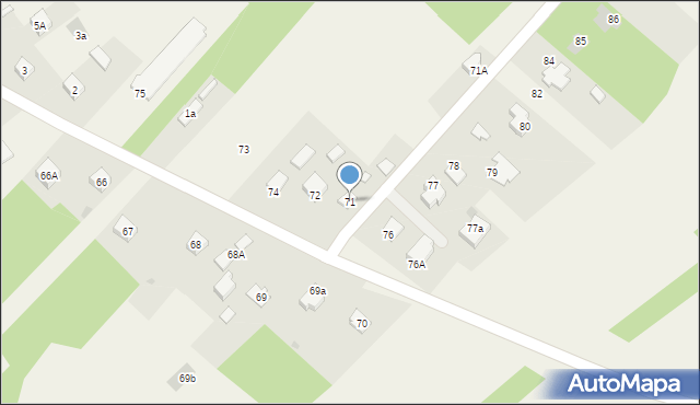 Baranówka, Baranówka, 71, mapa Baranówka