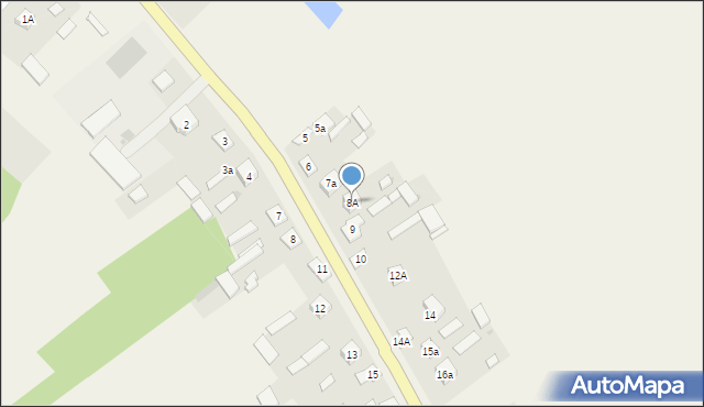 Baranówka, Baranówka, 8A, mapa Baranówka