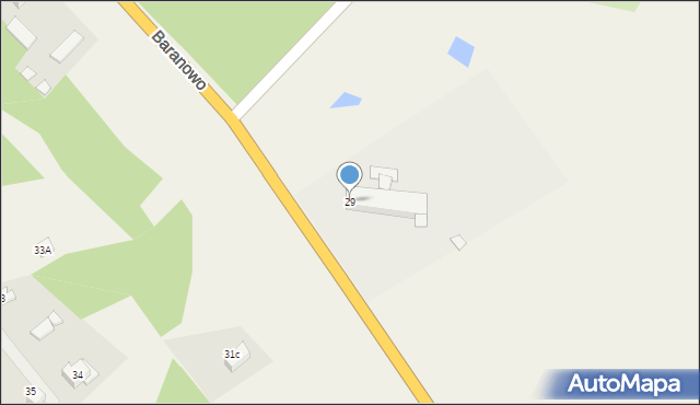 Baranowo, Baranowo, 29, mapa Baranowo