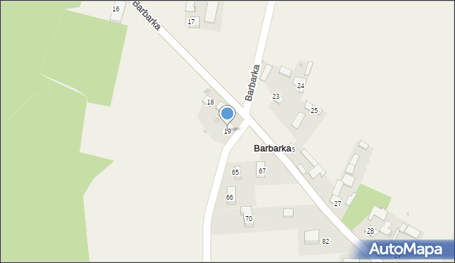 Barbarka, Barbarka, 19, mapa Barbarka