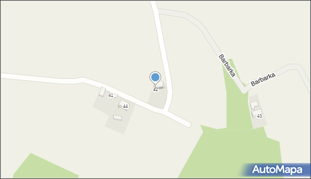 Barbarka, Barbarka, 42, mapa Barbarka