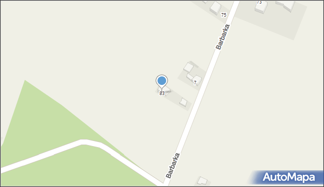 Barbarka, Barbarka, 83, mapa Barbarka