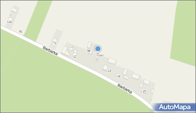 Barbarka, Barbarka, 84, mapa Barbarka