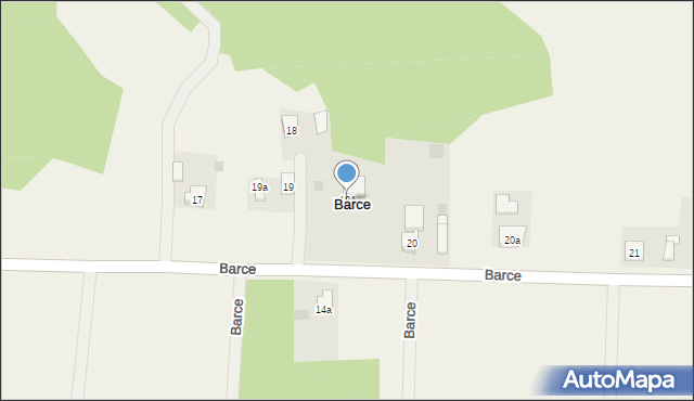 Barce, Barce, 18A, mapa Barce