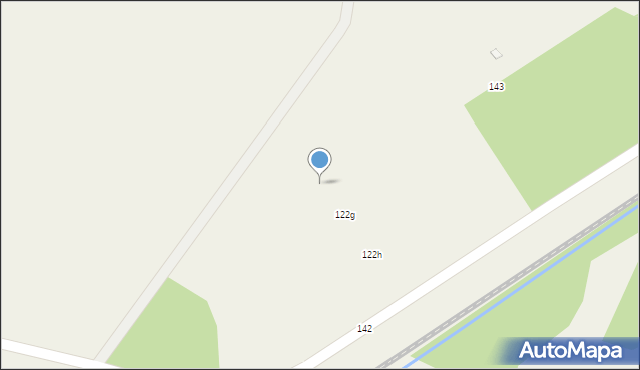 Barchów, Barchów, 122f, mapa Barchów