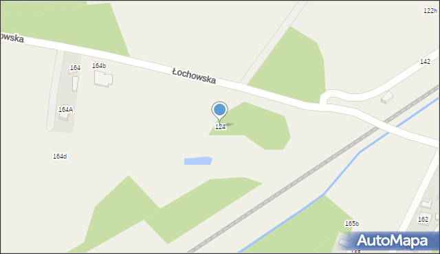 Barchów, Barchów, 124, mapa Barchów