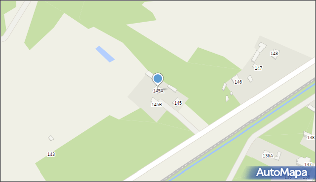 Barchów, Barchów, 145A, mapa Barchów