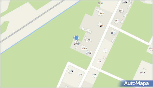 Barchów, Barchów, 169c, mapa Barchów