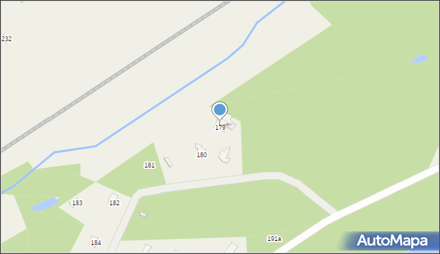 Barchów, Barchów, 179, mapa Barchów