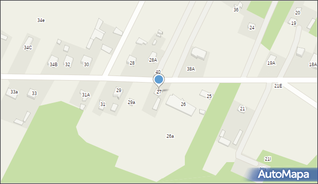 Barchów, Barchów, 27, mapa Barchów