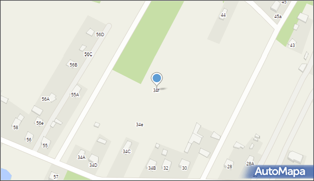 Barchów, Barchów, 34f, mapa Barchów