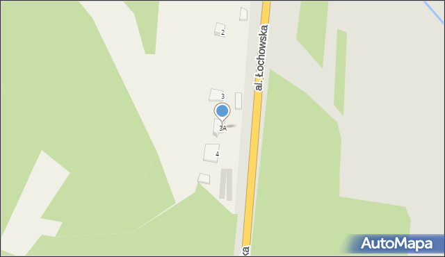 Barchów, Barchów, 3A, mapa Barchów