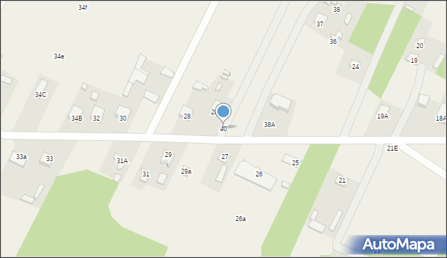 Barchów, Barchów, 40, mapa Barchów