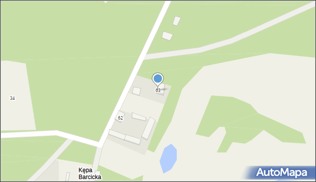 Barcice, Barcice, 63, mapa Barcice