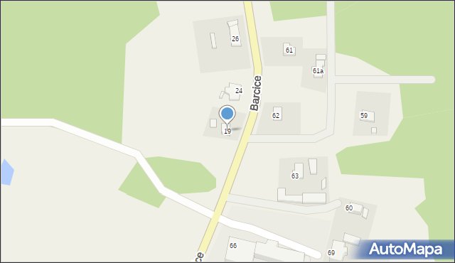 Barcice, Barcice, 19, mapa Barcice