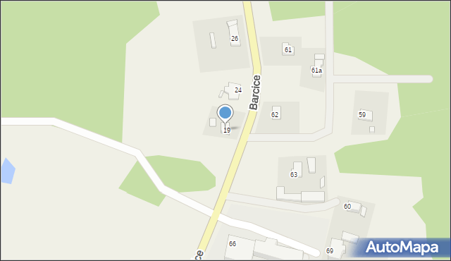 Barcice, Barcice, 23, mapa Barcice