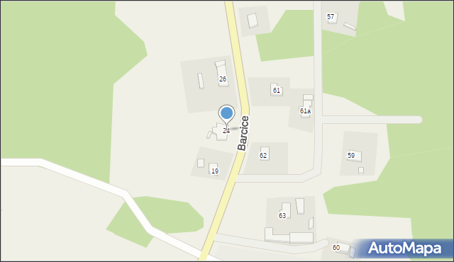 Barcice, Barcice, 24, mapa Barcice