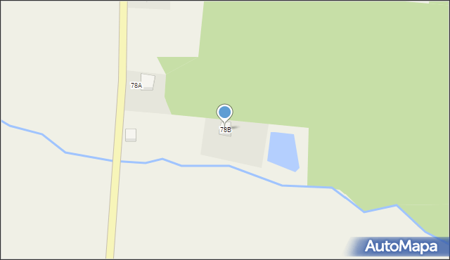 Barcice, Barcice, 78B, mapa Barcice