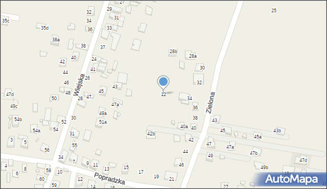 Barcice Dolne, Barcice Dolne, 12, mapa Barcice Dolne