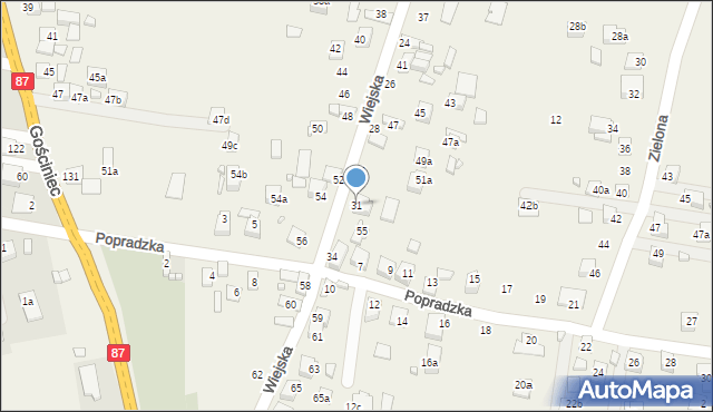 Barcice Dolne, Barcice Dolne, 31, mapa Barcice Dolne