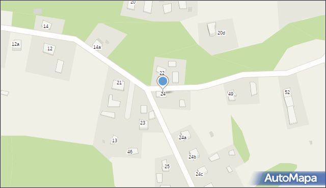 Barcikowo, Barcikowo, 24, mapa Barcikowo