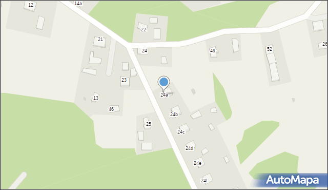 Barcikowo, Barcikowo, 24a, mapa Barcikowo