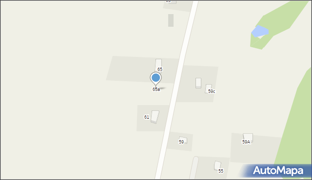 Barcikowo, Barcikowo, 65a, mapa Barcikowo